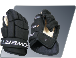 V5.0 TEK ICE Hockey Gloves All Black